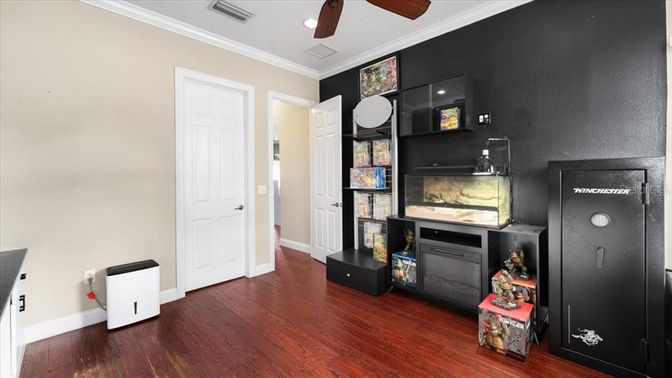 Fireplace, Interior, Wood Texture Flooring