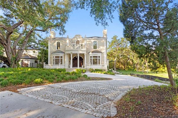 Backyard, Exterior, Facade, French Provincial