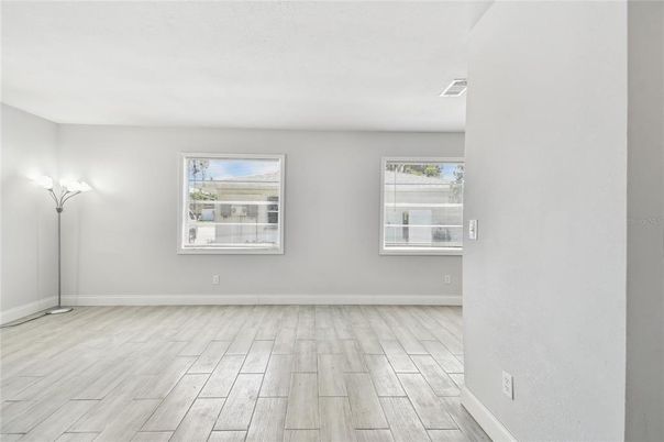 Empty room, Interior, Wood Texture Flooring