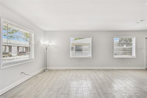 Empty room, Interior, Wood Texture Flooring