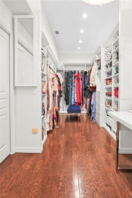 Interior, Recessed Lighting, Walk-in Closets, Wood Texture Flooring