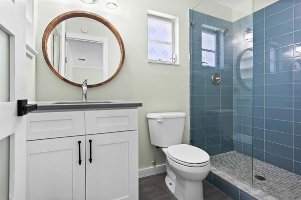 Bathroom, Glass Shower, Interior