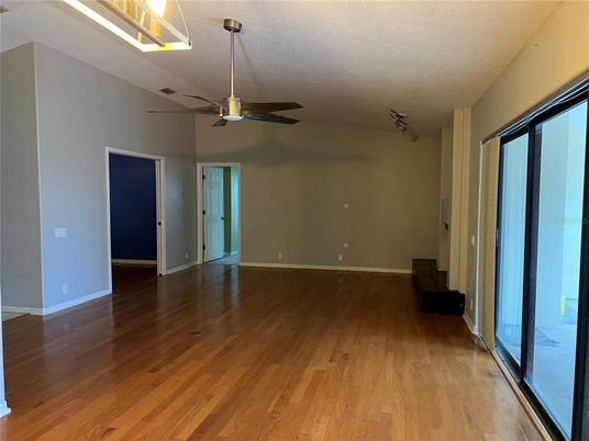 Empty room, Fireplace, Interior, Wood Texture Flooring