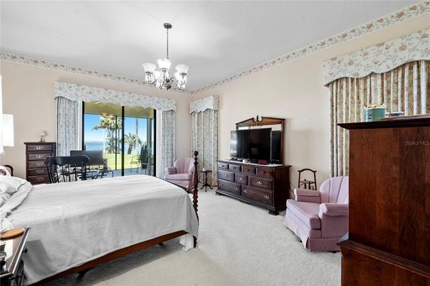 Bedroom, Chandelier, Interior