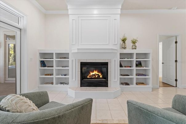 Fireplace, Interior, Living room