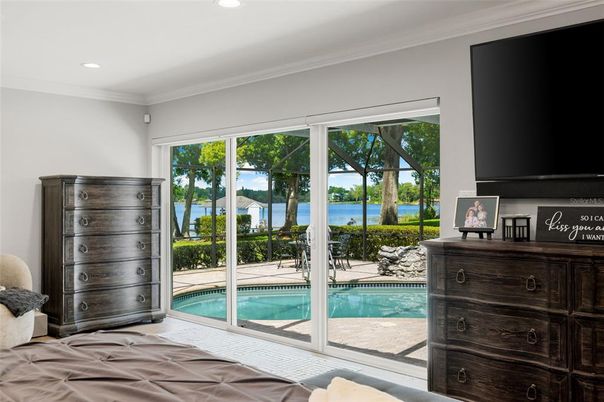Bedroom, Interior, Recessed Lighting, Water