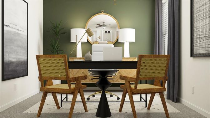 Home Office, Interior