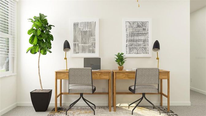 Home Office, Interior