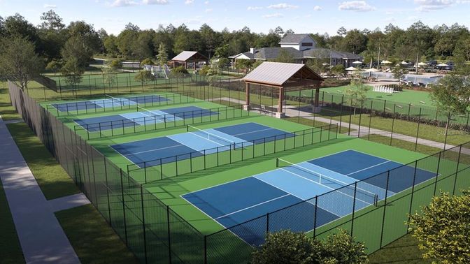 Exterior, Tennis Courts