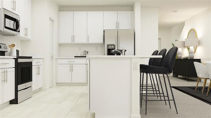Interior, Kitchen, Recessed Lighting