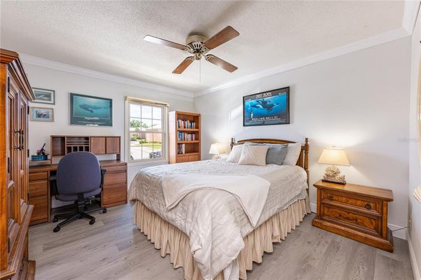Bedroom, Home Office, Interior, Wood Texture Flooring