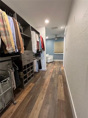 Interior, Recessed Lighting, Walk-in Closets, Wood Texture Flooring
