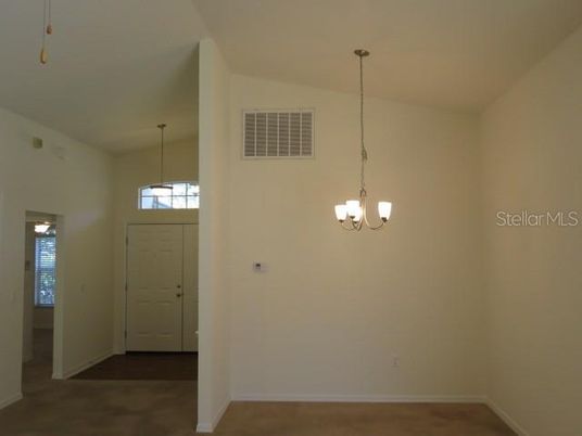 Chandelier, Empty room, Interior, Pendant Lights