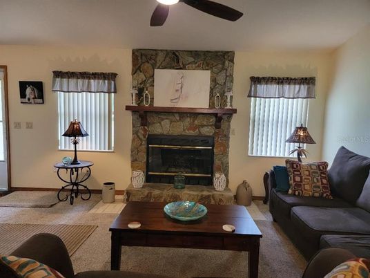Fireplace, Interior, Living room, Stone Walls