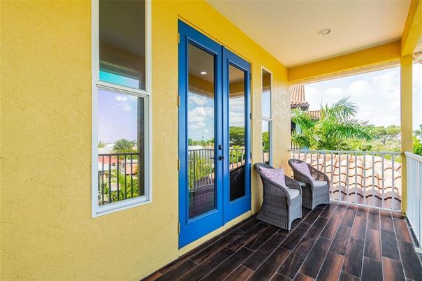 Exterior, Recessed Lighting, Wood Texture Flooring