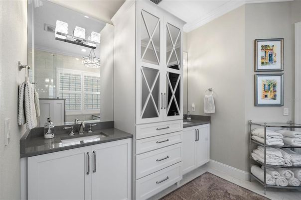 Bathroom, Dual Sink Vanities, Interior