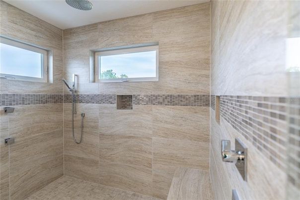 Bathroom, Glass Shower, Interior