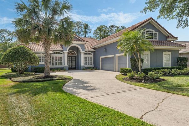 Attached, Backyard, Exterior, Facade, Mediterranean