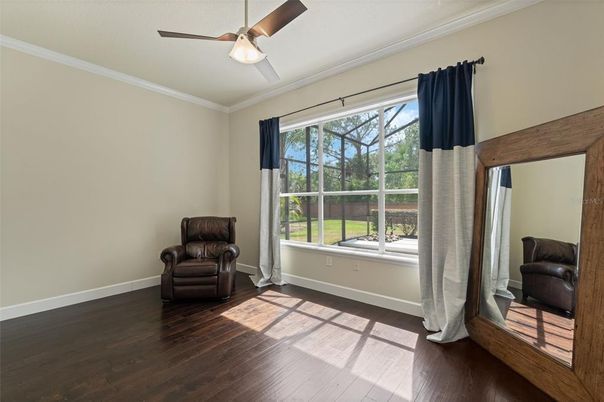Interior, Sun Room, Wood Texture Flooring