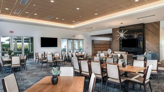 Dining room, Interior, Pendant Lights, Recessed Lighting