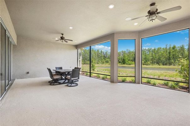 Dining room, Interior, Recessed Lighting, Sun Room