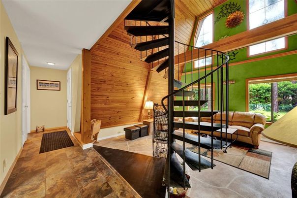 Interior, Recessed Lighting, Wooden Ceilings, Wooden Walls