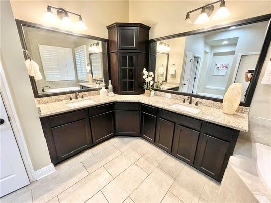 Bathroom, Dual Sink Vanities, Interior