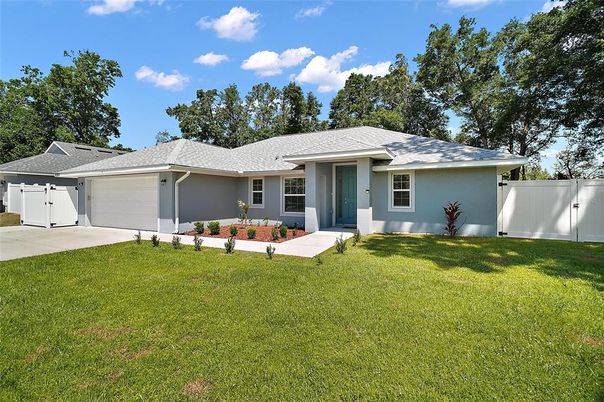 Attached, Backyard, Exterior, Facade, Ranch