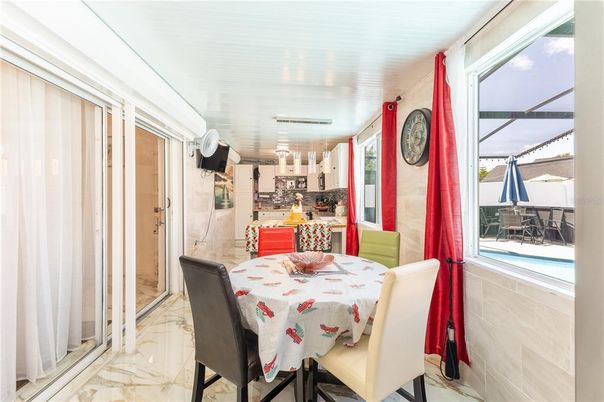 Dining room, Interior, Kitchen, Marble