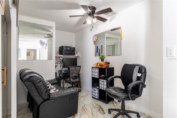 Home Office, Interior, Marble