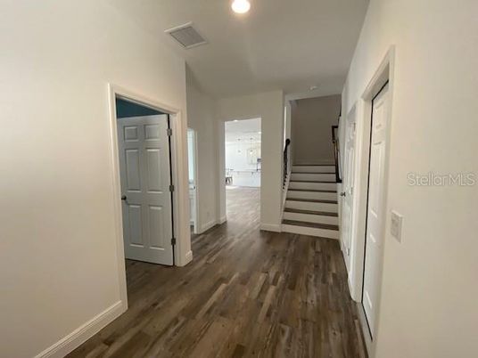 Interior, Recessed Lighting, Wood Texture Flooring