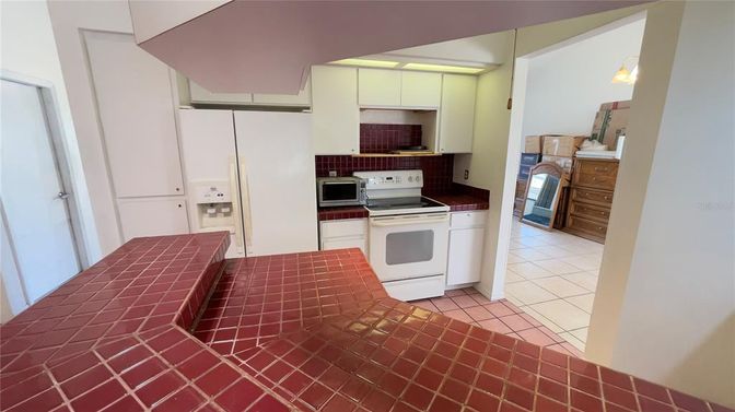 Interior, Kitchen, Tile Countertops