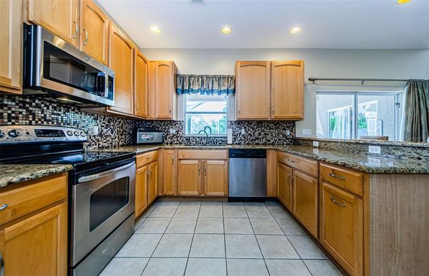 Interior, Kitchen, Recessed Lighting, Stainless Steel Appliances