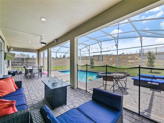 Dining room, Glass Ceilings, Interior, Pool, Sun Room