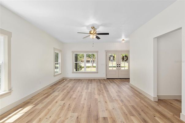 Empty room, Interior, Wood Texture Flooring