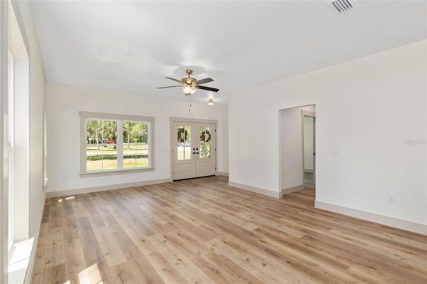 Empty room, Interior, Wood Texture Flooring