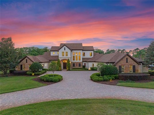Backyard, Exterior, Facade, Brick Facade, French Provincial