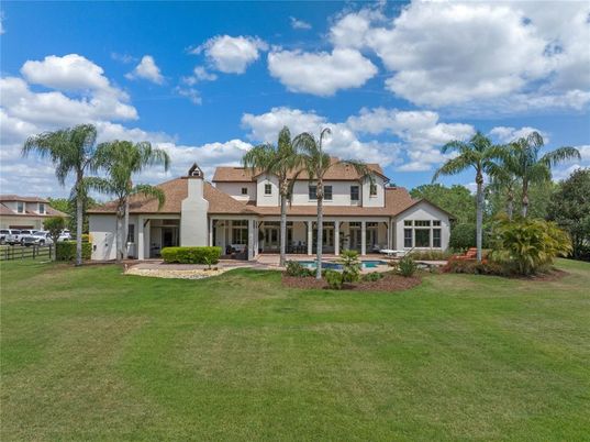 Backyard, Exterior, Facade, Mediterranean