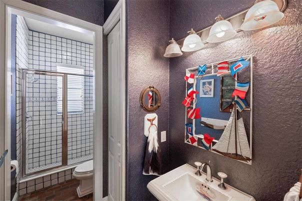 Bathroom, Glass Shower, Interior