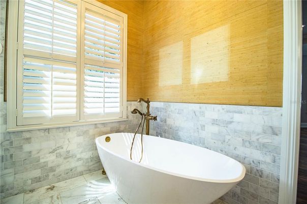 Bathroom, Free Standing Baths, Interior, Marble