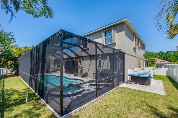 Backyard, Exterior, Hot Tub