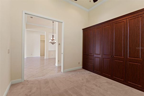 Chandelier, Empty room, Interior
