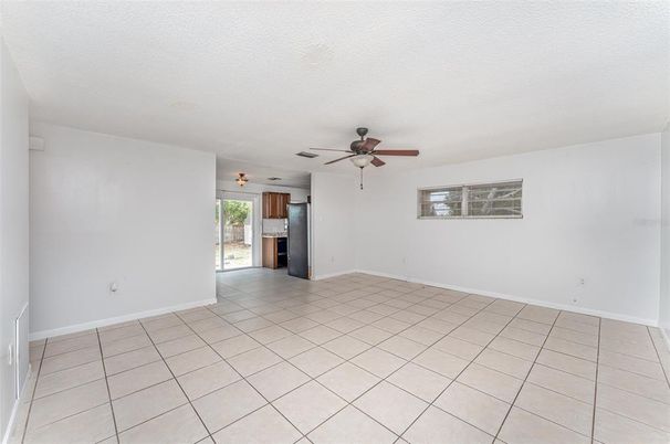 Empty room, Fireplace, Interior