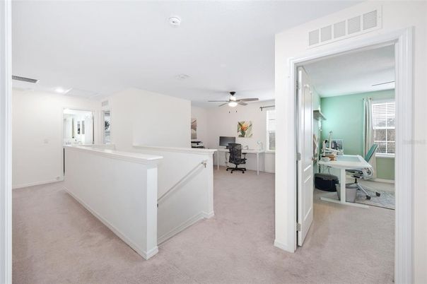 Home Office, Interior, Recessed Lighting