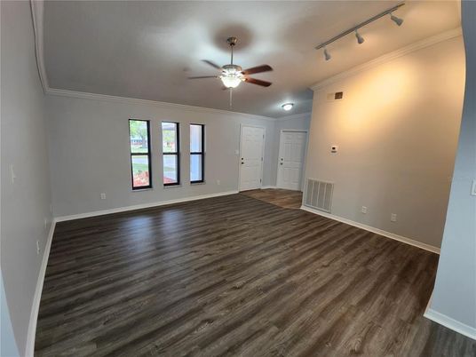 Empty room, Interior, Wood Texture Flooring