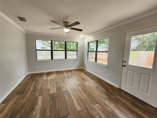 Empty room, Interior, Wood Texture Flooring