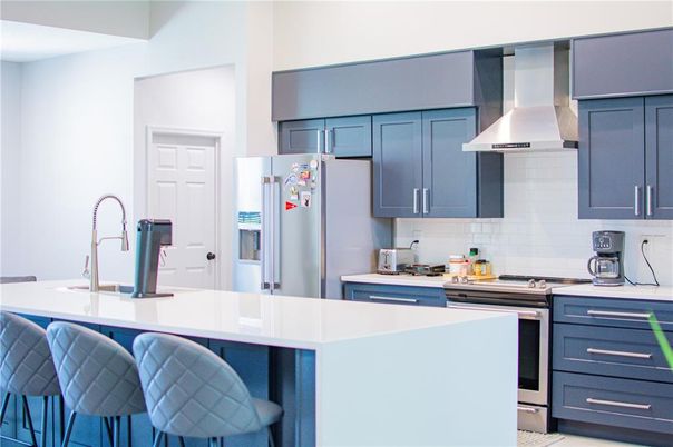 Interior, Kitchen, Stainless Steel Appliances