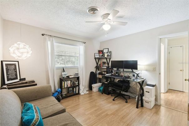 Home Office, Interior, Wood Texture Flooring