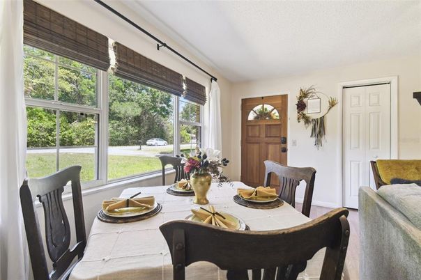 Dining room, Interior, Wood Texture Flooring