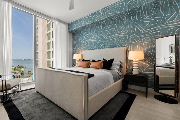 Bedroom, Interior, Water
